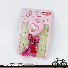 ABUS 德國 PRINCESS LILLIFEE 公主造型自行車鎖, 1個