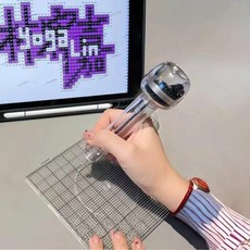 당공 拼豆筆 按壓式點鑽筆 拼豆專用工具, 1個, 新版生煎包拼豆筆,1支筆+2大容量豆倉