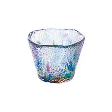 日本ADERIA津輕 手作清酒杯50ml 共9款《WUZ屋子》小酌首選 酒杯, 1個, 彩琉璃, 彩琉璃