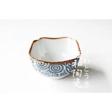 佐和陶瓷餐具批發 繪唐草10角缽-日本製XL1407508 餐廳 家用 小菜盤 醬料碟 點心盤 漬物盤 搬新家, 繪唐草, 1個