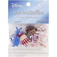 Dress It Up 7731 디즈니 버튼 장식 Doc McStuffins, Dress It Up 7731 디즈니 버튼 장식, Do