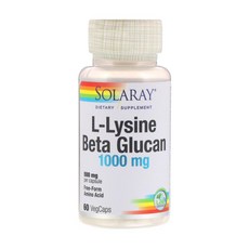 솔라레이 L라이신 & 베타글루칸 500 mg 60정, 1개