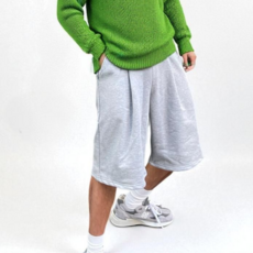 데일리바이블 5부 버뮤다 와이드핏 면 여름 반 바지