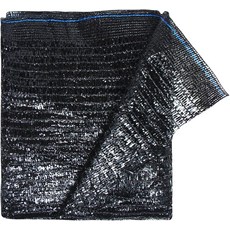 식물 정원 온실 파티오 닭장을 위한 50% 그늘막 6.5x10FT 블랙 선 커버, 6.5FT x 10FT