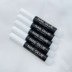 에끌라 스틱 네일글루 2g 네일국시 초강력 접착, 5개, 투명