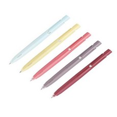 오피스크루] 제브라 블렌 단색 볼펜 한정판 프리 볼펜 세컨드 0.5mm, 1개, 초콜렛