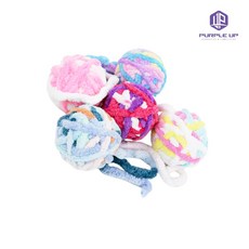 퍼플업 고양이 장난감 털실공 선물 부드러운 반려용품