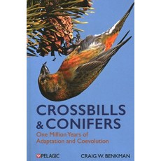 (英文圖書)Crossbills and Conifers: One Million Years of Adaptation and Coevolution 精裝版, Pelagic, 英文