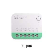 온도센서 SONOFF MINIR4M 익스트림 매터 와이파이 스마트 스위치 - 간편 설치 마운팅 박스에 적합 일반, 1PCS