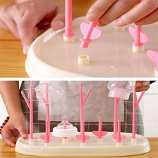 하비크 다용도 플라스틱 병 건조대 물병건조대