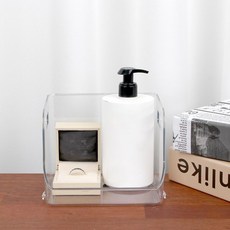 투명 펜트리 선반 정리함 리빙박스, 1개