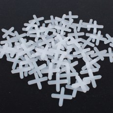 타일 시공용 십자 쿠사비 스페이서 간격조절 소모품 3mm 100P