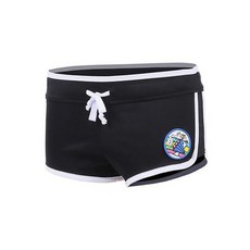 VERAF 女款素色綁帶沙灘短褲 A151