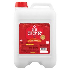샘표 진간장S 15L 말통 업소용 대용량, 1, 1개