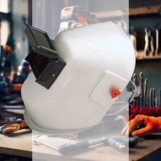 오토스 FRP용접면 개폐면 W 81 1EA 안면마스크 보안면 건설안전용품 용접보안면 용접모자 산업용고글