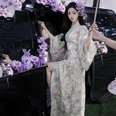 기모노 유카타 일본 전통 코스프레 의상 37종 여성 잠옷 슬립 파티 가운, 1개, 28번