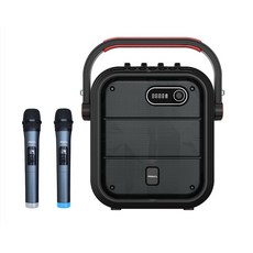mtos K93 無線雙麥克風藍牙行動音箱 戶外卡拉OK, K93雙麥藍芽音箱