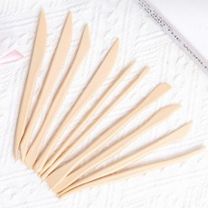 점토 찰흙칼 클레이 도구 10종 세트, 점토도구 10종(아이보리색)