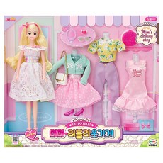 어서오세요 미미 러블리 옷가게 미미인형, 1개, 혼합색상