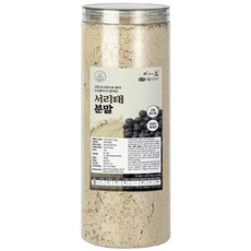 증안리약초마을 국내산 더 고소한 검은콩가루 서리태분말 400g, 1개