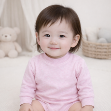 맘앤밥 심플컬러 폴라바디수트