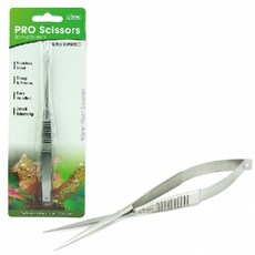 ISTA 伊士達 IF-496 專業水草彈簧剪刀 水草直剪 15cm 不鏽鋼水草缸工具, 1個