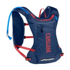 CamelBak Chase Race 4 바이크 하이드레이션 조끼 1.4kg(50온스) 저장소 빠른 도로 및 자갈 라이딩을 위한 경량 레이싱 핏 심해, Deap Sea