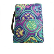 書套 書膜 伊萊貝迪保護書套書皮牛津布全面保護書耐磨不易磨損書款式花樣多書衣 書本保護, 粉色蝴蝶結,大號25K, 1個