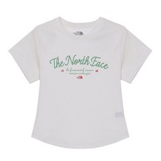 노스페이스 NORTHFACE [본사공식] 여성 레터링 반팔 라운드티 NT7UR33K_OWH 213330
