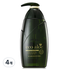 로제화장품 에코 알로에 헤어젤, 530ml, 4개