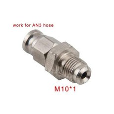 오일캡 유압실린더 오토바이 모터 자전거 유압 브레이크 오일 호스 라인 밴조 피팅 스테인레스 스틸, 1개