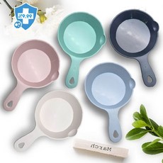 항균 원형 손잡이 접시 전자레인지 용기 야외용 식기 휴대용 그릇 플라스틱 접시, 1개, 상세페이지 참조