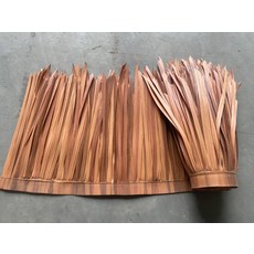 초가지붕 인조 볏짚 인테리어 동남아 시골 지붕 갈대 A색상 0.5m 오두막 x 카페 10m, 1m x 0.5m 옥수수 껍질