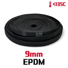 R3men | EPDM 1.5GT 6mm/9mm 3D 프린터용 오픈 엔드 타이밍 벨트 - VFA 없음 고무 및, 01 9mm EPDM (1 Meter)