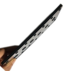 Kashaipu 발 받침대 페달 패드 미끄럼 방지 드릴 없는 알루미늄 합금 발판 사이드 페달 매트 대부분의 토요타 렉서스 모델용