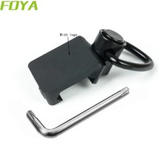 슬링 마운트 전술 금속 오프셋 장착 어댑터 레일 퀵 릴리스, 1개, 9. B BK Heart buckle