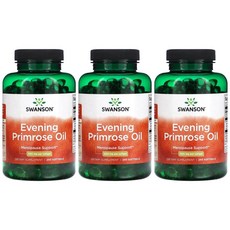 스완슨 달맞이꽃종자유 GLA 500mg 250소프트젤 3병 EVENING PRIMROSE 감마리놀렌산 오메가6, 250정