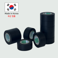 이음케이블 국산 25mmX20M 전기절연 테이프 PVC 배선 케이블 자동차, 10개
