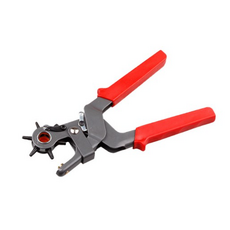 와이앤제이 고급형 다용도 만능펀칭기, Red, 1개