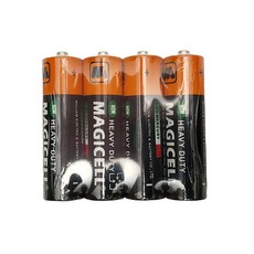MAGICELL 3號碳鋅電池 1.5V 三號環保電池 AA電池 三號乾電池（一組4顆售）, 1套, 4個裝
