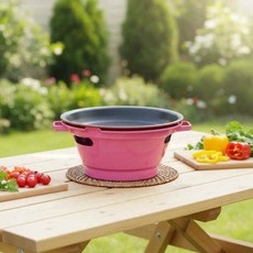 드레스팜 미니 개인 화로 캠핑 바베큐 화로대 경량 불판