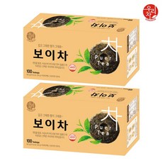 우리차 송원식품 보이차, 600mg, 100개입, 2개
