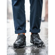 금강제화 블랙 리차드 남성 고어텍스 소가죽 캐주얼화 RCO44702