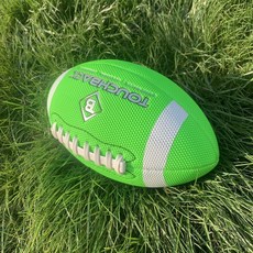 【開發票/統編】美式橄欖球 成人標準比賽訓練 3/6/9號 兒童青少年腰旗練習運動 橄欖球, 3號蘋果綠, 1個