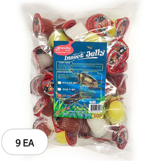 그로비타 곤충 젤리 3가지맛 50p 세트, 혼합색상, 9세트