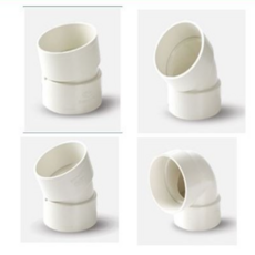 PVC 100mm 엘보 (11.25도 22.5도 45도 90도), 100mm 11.25도엘보, 1개