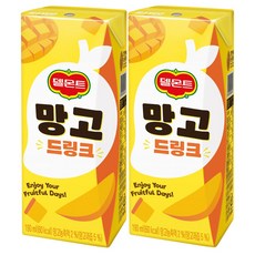 델몬트 팩음료 망고 드링크(+대순이 캐릭터 포토카드 증정), 24개, 190ml