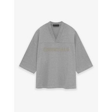 YAV FOG ESSENTIALS 大橫 LOGO 橡膠字 Football T 美式足球 重磅 短T 灰, 1個