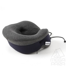 마리사라 넥필로 메모리폼 목베개 네이비색 기내목베개