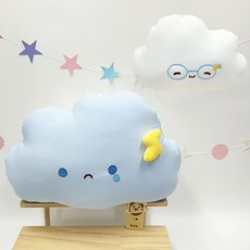 鼻涕熊 冰絲雲朵抱枕, 50釐米冰絲雲朵閃電抱枕 鼻涕熊 450g, 1個